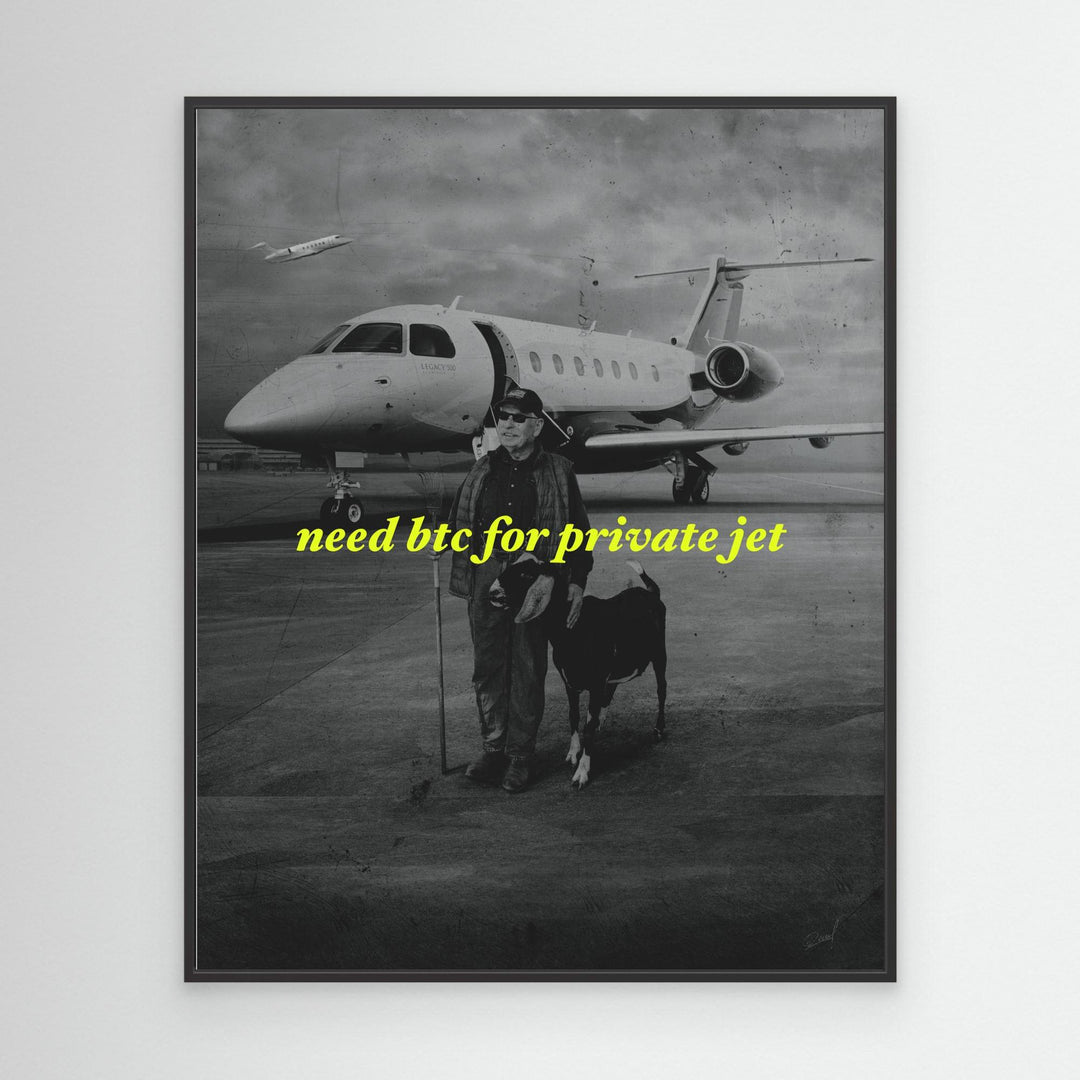 NEED BTC FOR PRIVATE JET