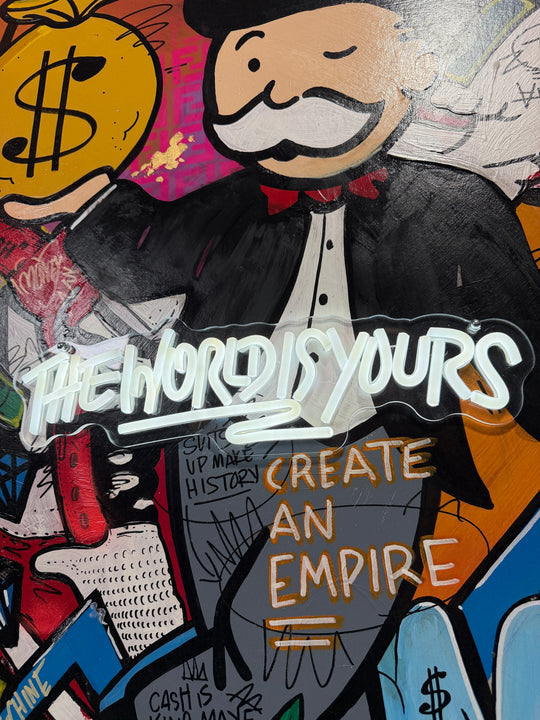 THE WORLD IS YOURS