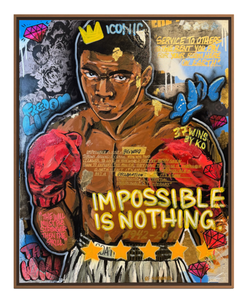 Impossible is nothing.