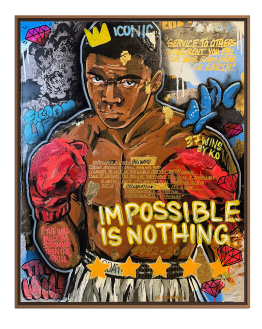 Impossible is nothing.
