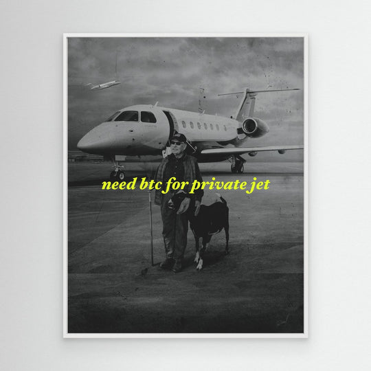 NEED BTC FOR PRIVATE JET