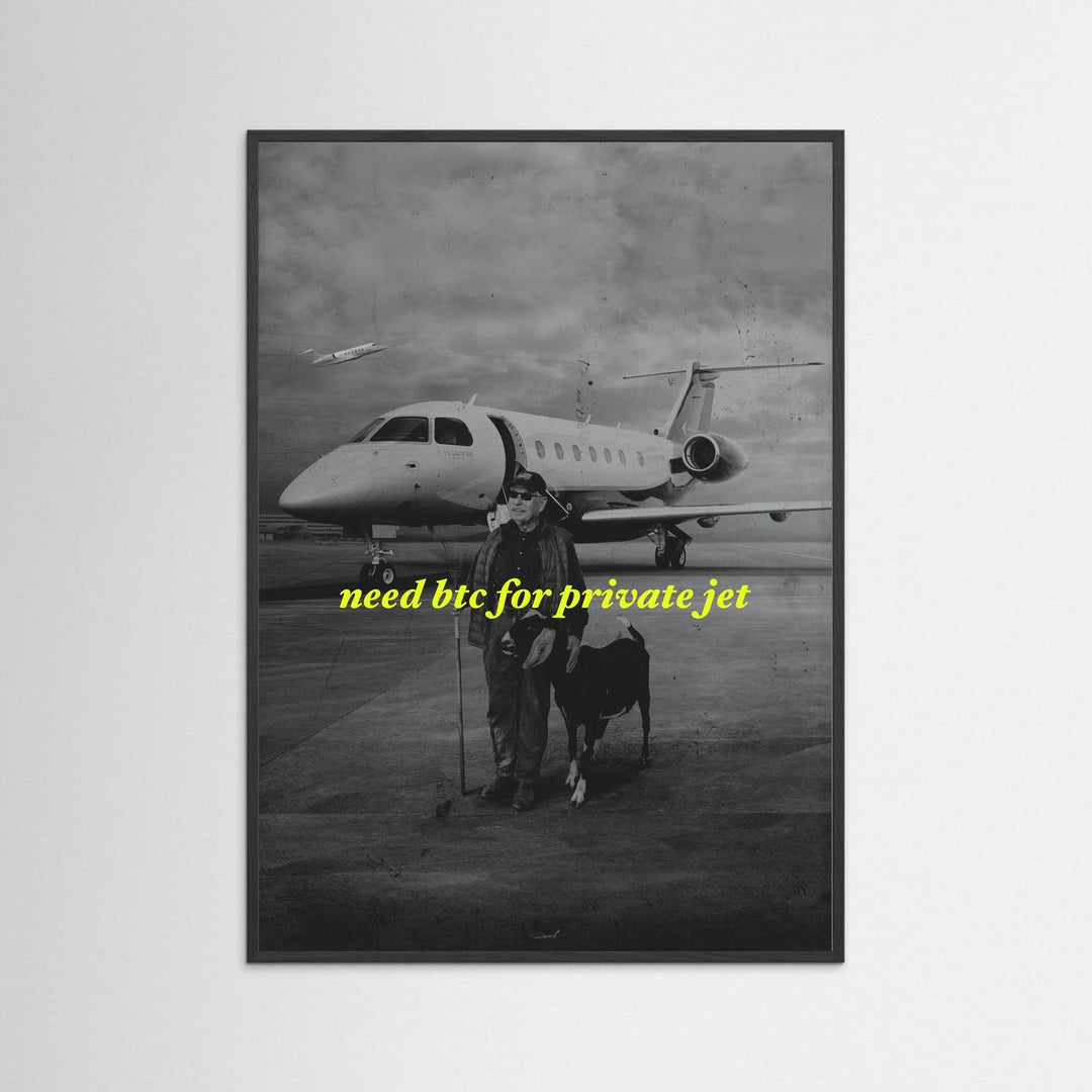 NEED BTC FOR PRIVATE JET