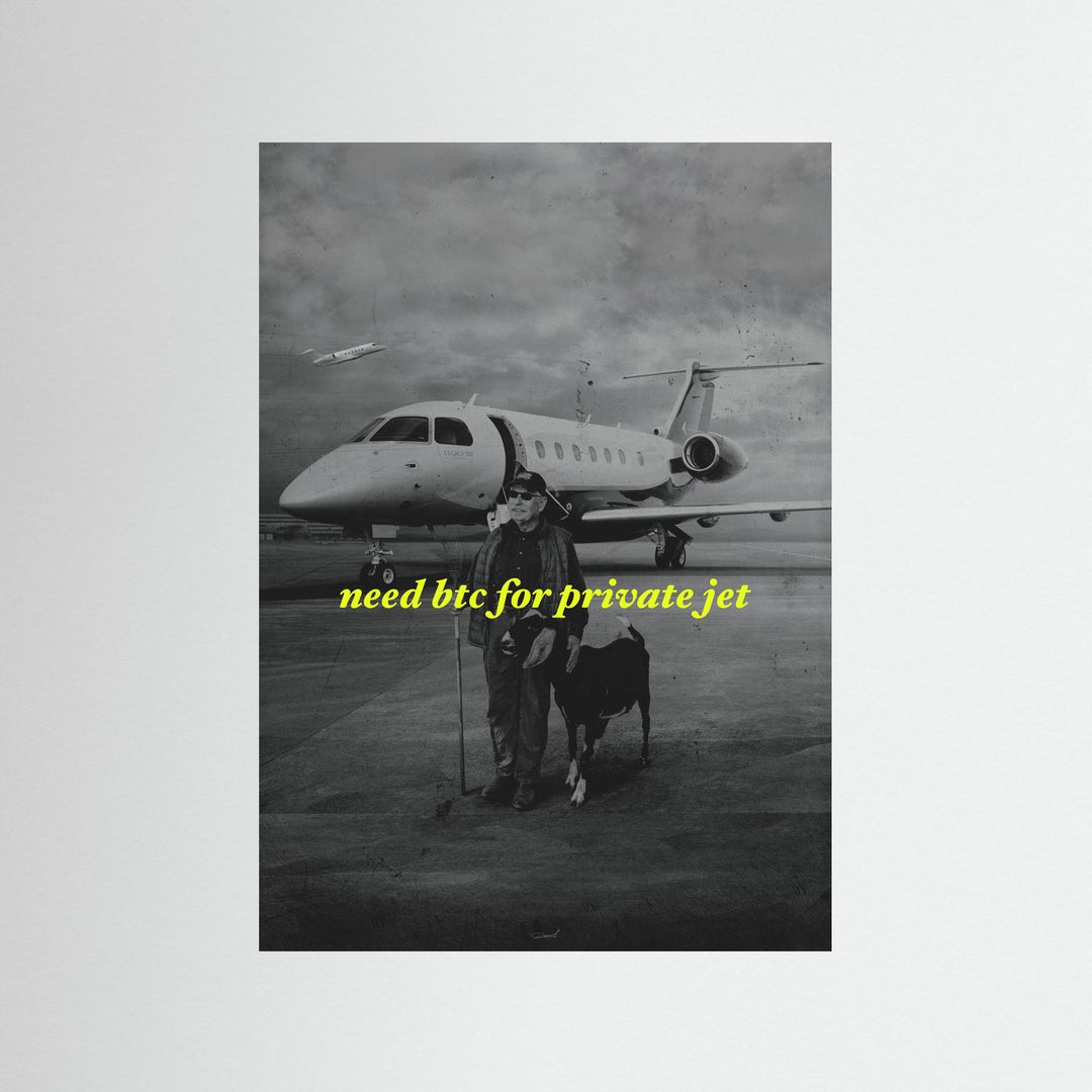 NEED BTC FOR PRIVATE JET
