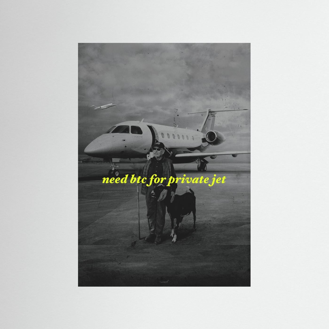 NEED BTC FOR PRIVATE JET
