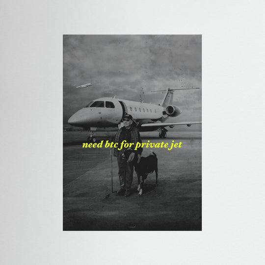 NEED BTC FOR PRIVATE JET