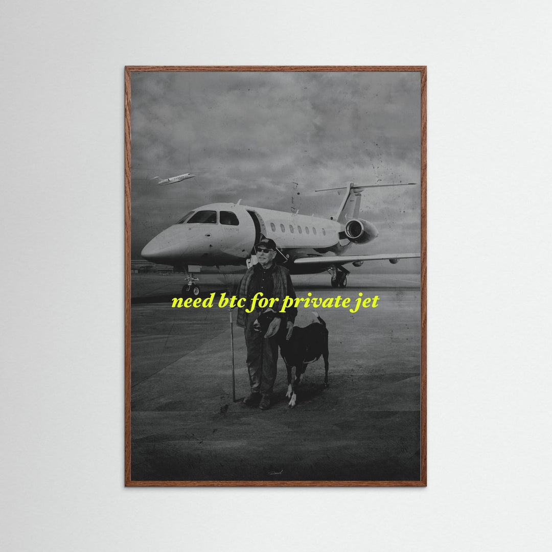 NEED BTC FOR PRIVATE JET