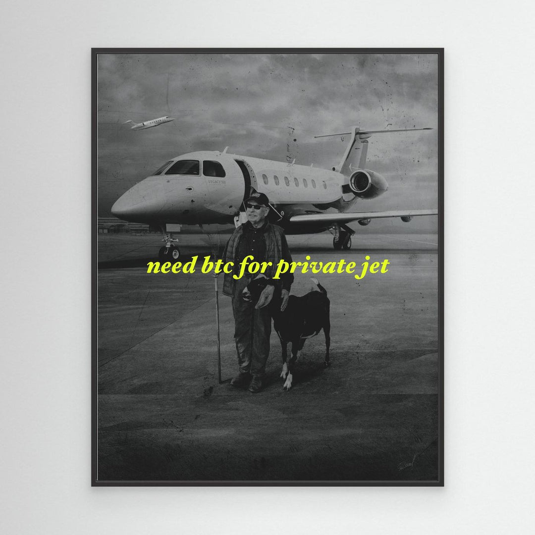 NEED BTC FOR PRIVATE JET