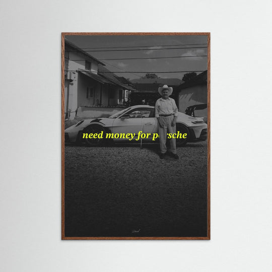 NEED MONEY FOR PORSCHE